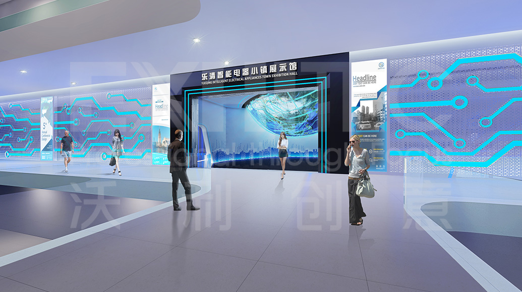 如何設(shè)計(jì)打造特色企業(yè)展廳？