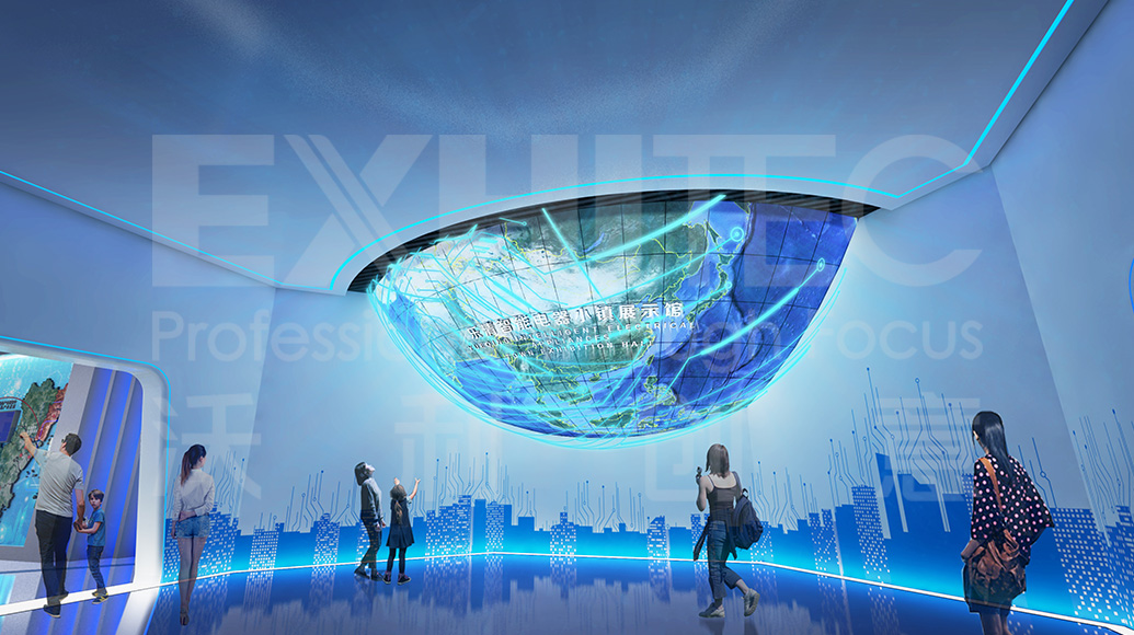 企業(yè)展廳設計色彩搭配技巧,打造有力宣傳的企業(yè)展廳